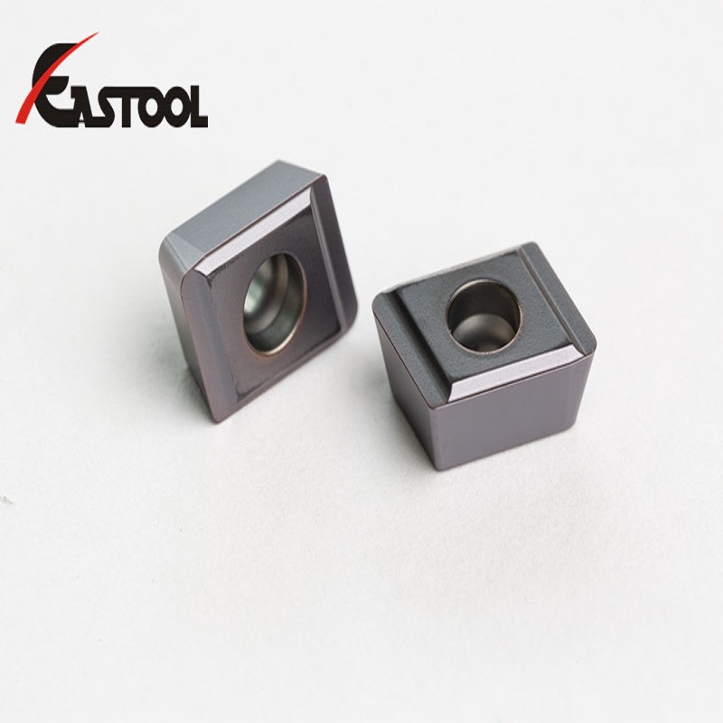 車床切削刀具硬質合金鉆削刀片 800-06T308M-I-G，用于深孔加工，帶 PVD 涂層